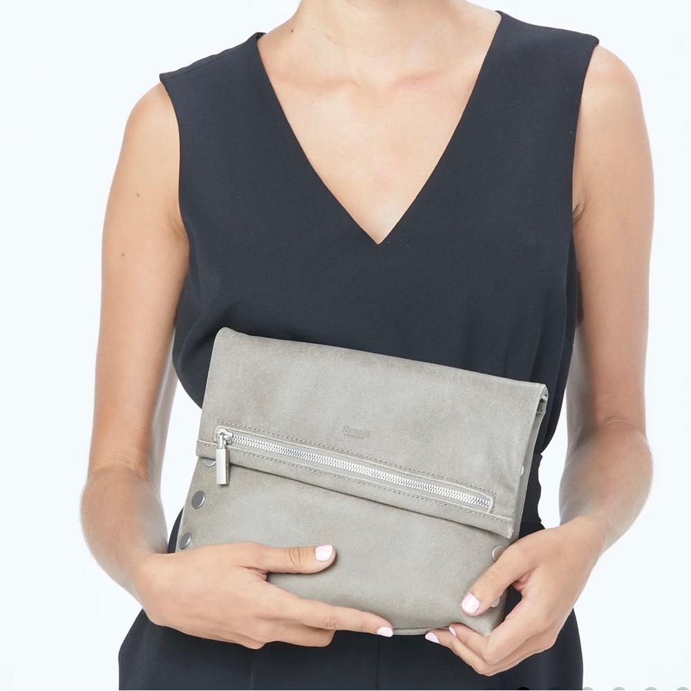 Hammitt Pewter crossbody bag and dust bag